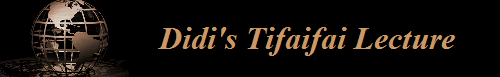    Didi's Tifaifai Lecture     
