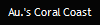 Au.'s Coral Coast