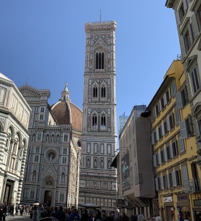 Campanile (bell tower) of the Duomo400