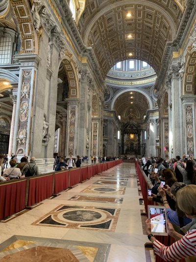 Inside St Peter's 400