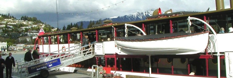 TSS Earnslaw, Queenstown.  A cruise is a fantastic way to spend a day or evening.