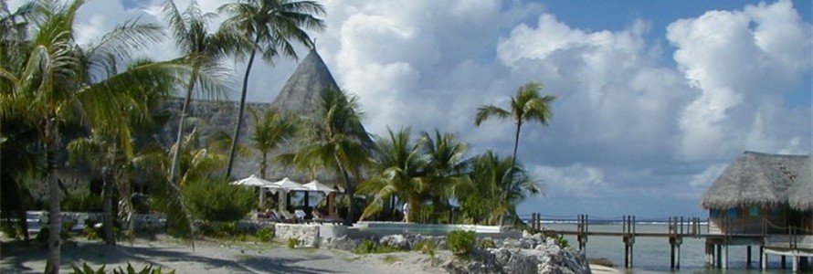 Tikehau Pearl Beach Resort beach.