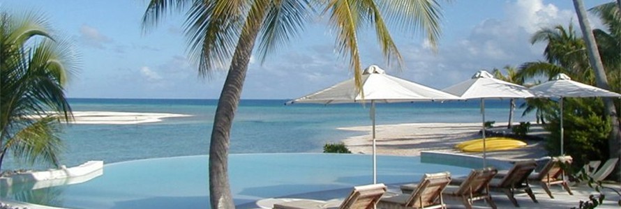 Tikehau Pearl Beach Resort pool and lagoon.